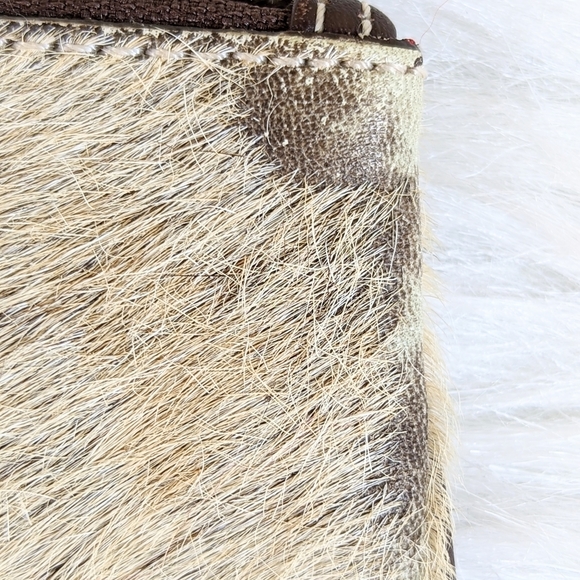 lli New York Hair On Hide Western Wristlet Boho Chic - Picture 7 of 7